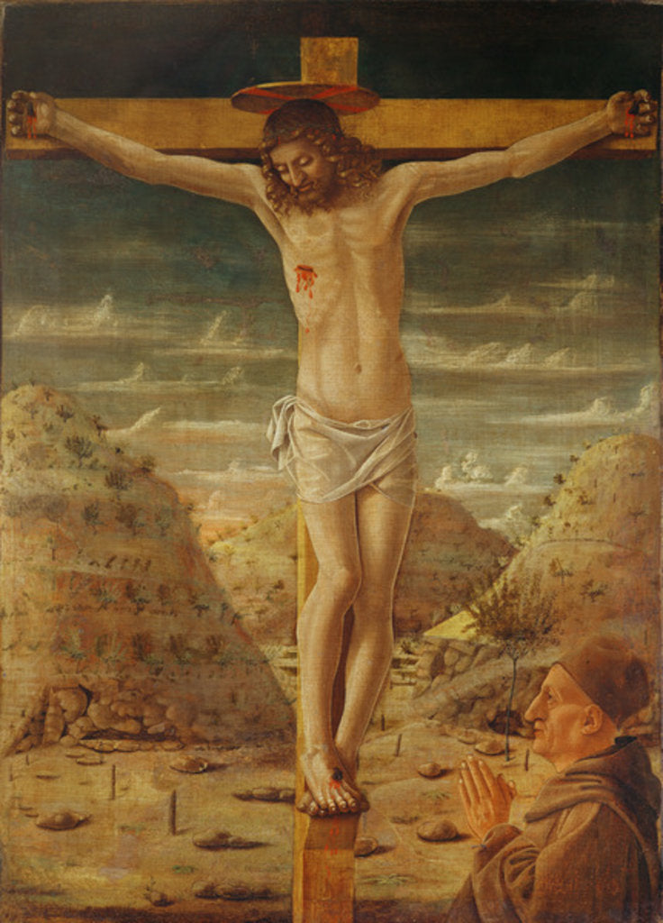 Detail of The Crucifixion by Giovanni Bellini