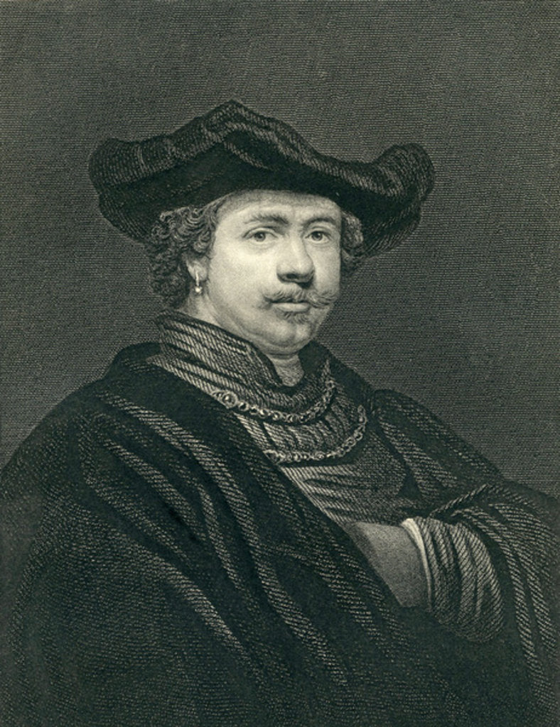 Detail of Rembrandt Harmens van Rijn by English School