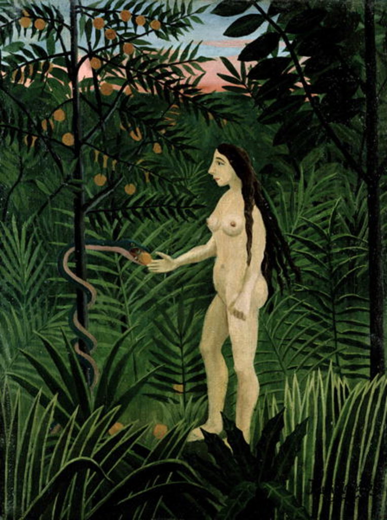 Detail of Eve, c.1906-07 by Henri J.F. Rousseau