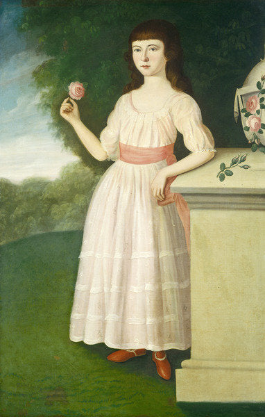 Detail of Anna Maria Cumpston, c.1790 by Charles Peale Polk
