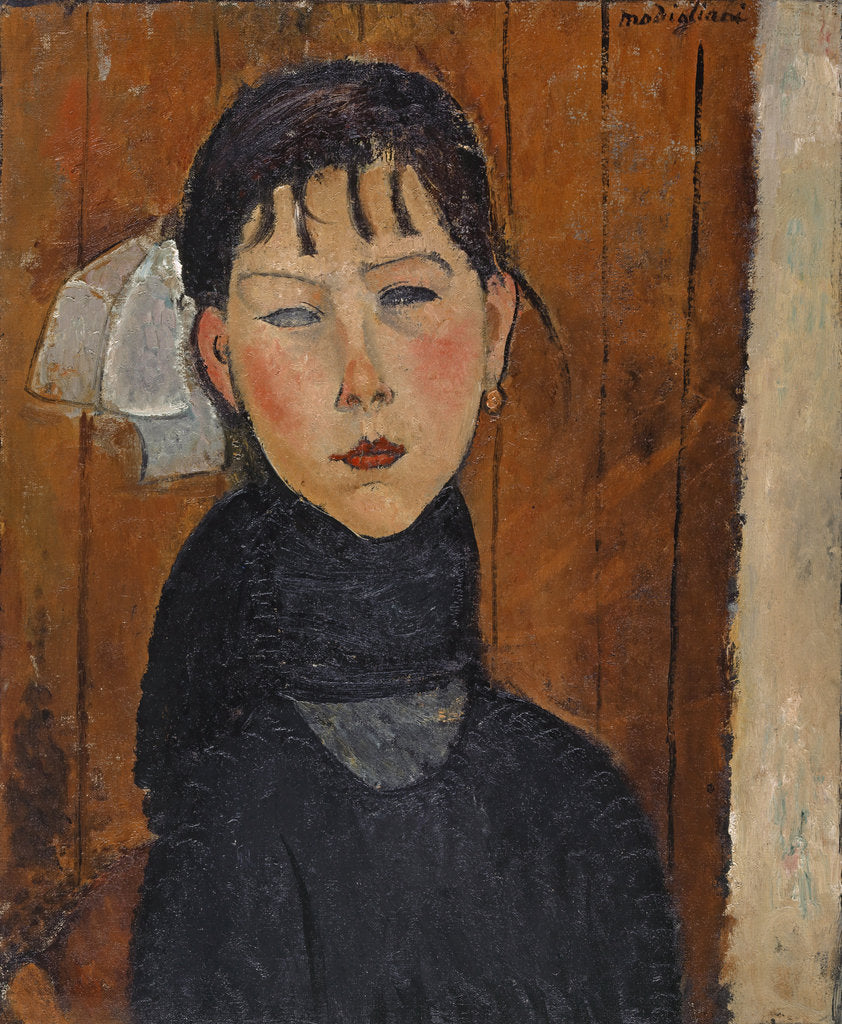 Detail of Marie, 1918 by Amedeo Modigliani