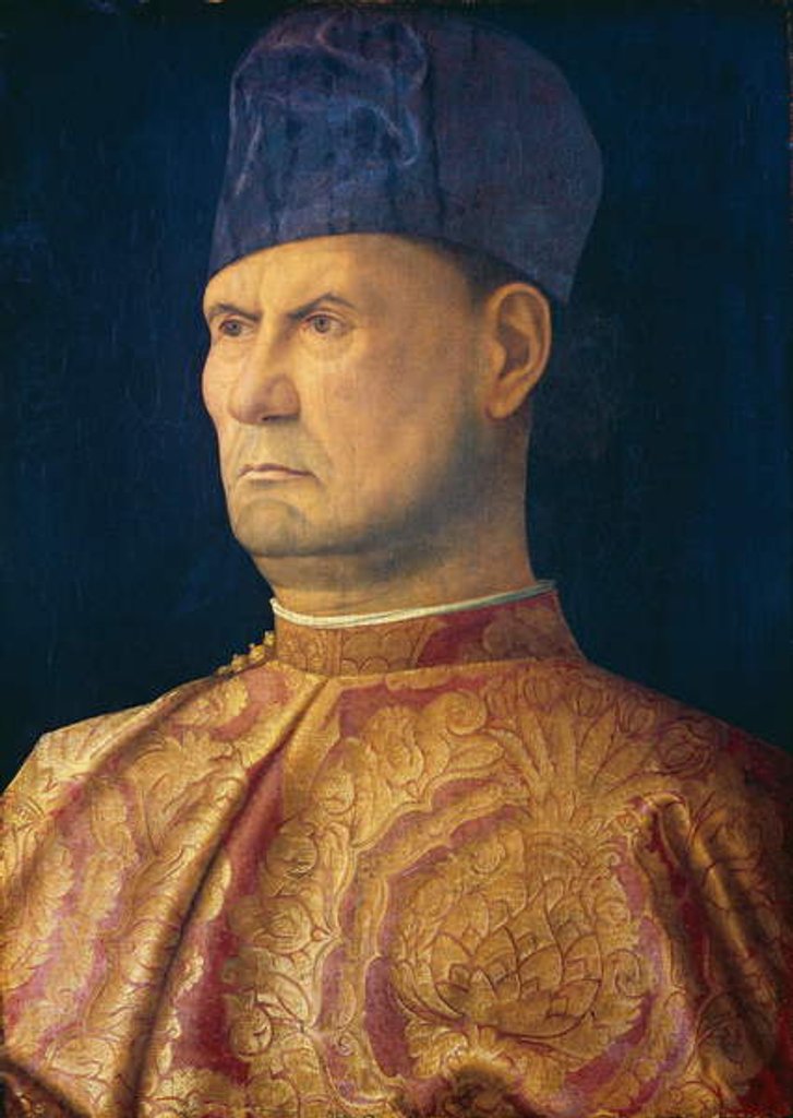 Detail of Giovanni Emo, c.1475-80 by Giovanni Bellini