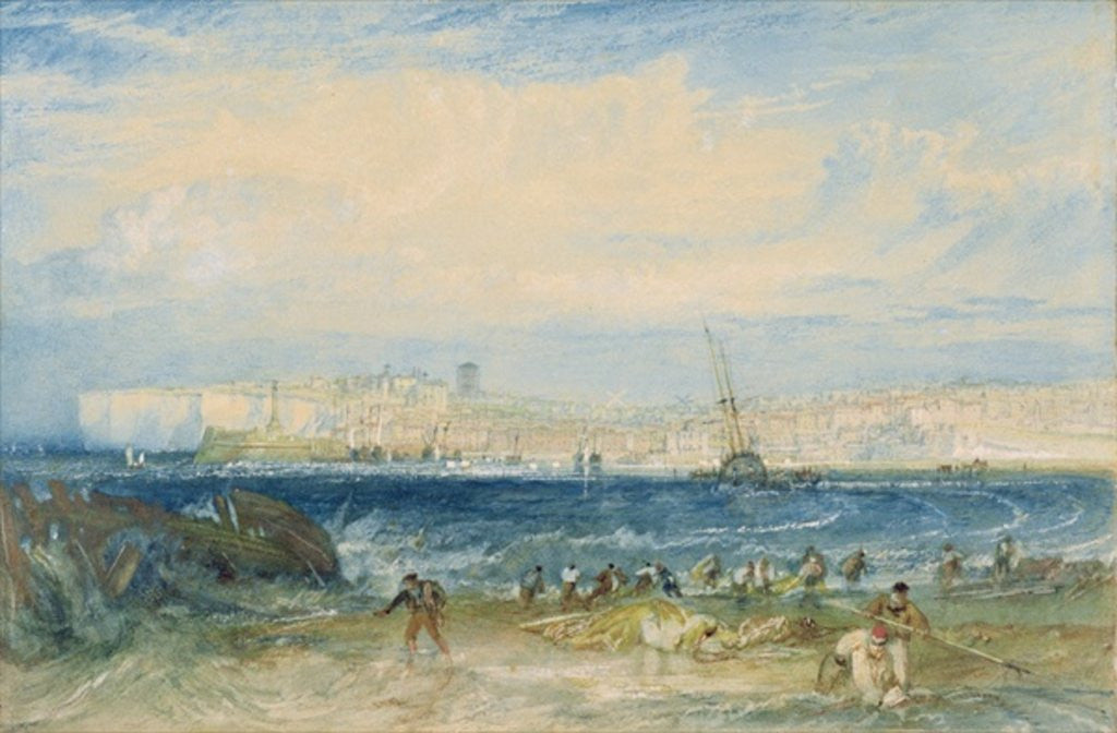 Detail of Margate by Joseph Mallord William Turner