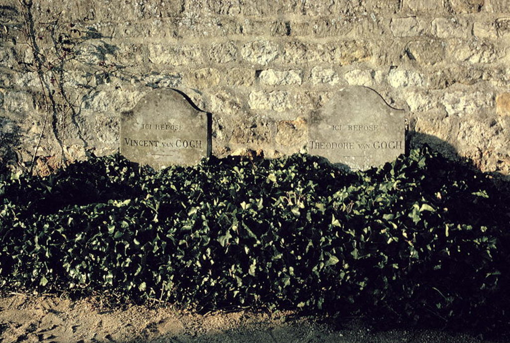 Detail of Graves of Vincent and Theo van Gogh, Auvers-sur-Oise by Anonymous