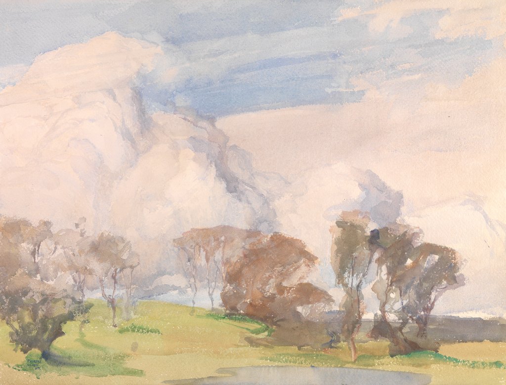 Detail of Morning Clouds, Pulrose by Archibald Knox