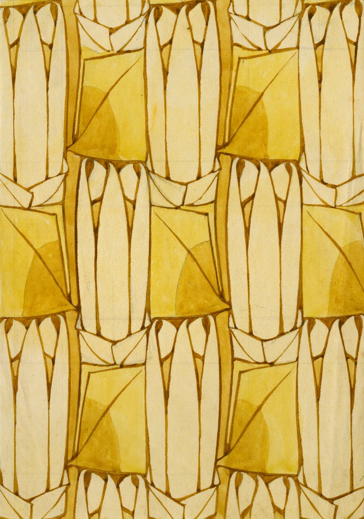 Detail of Buds and leaves design by Archibald Knox