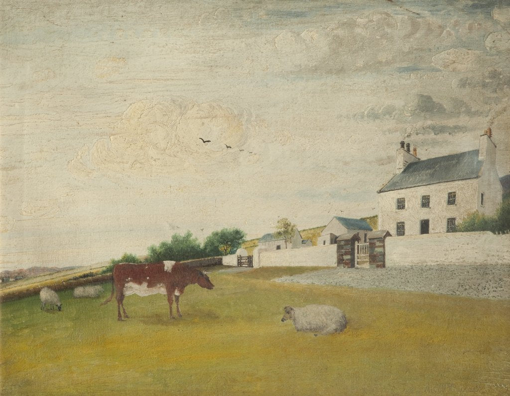 Detail of Ballacomish Farm, Arbory by Alick Barnes