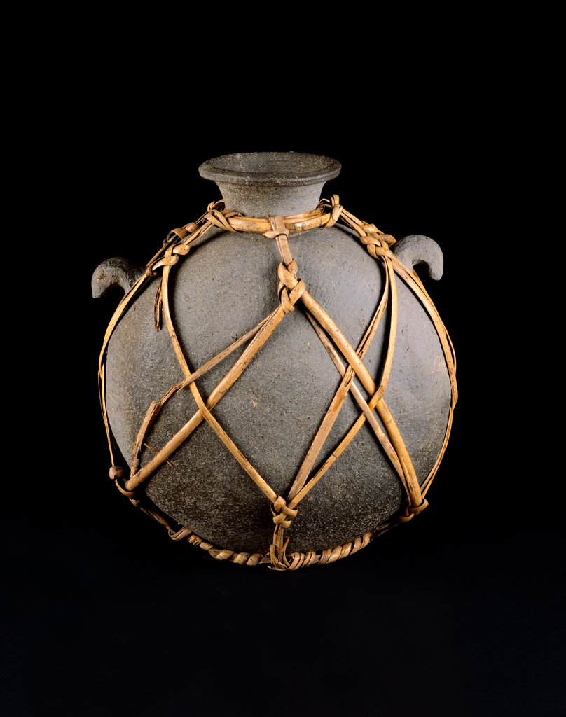Detail of Flask by Anonymous