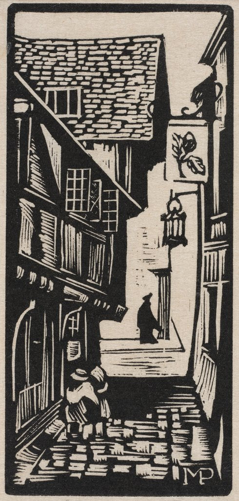 Detail of Royal Oak Passage, Winchester by Molly Power