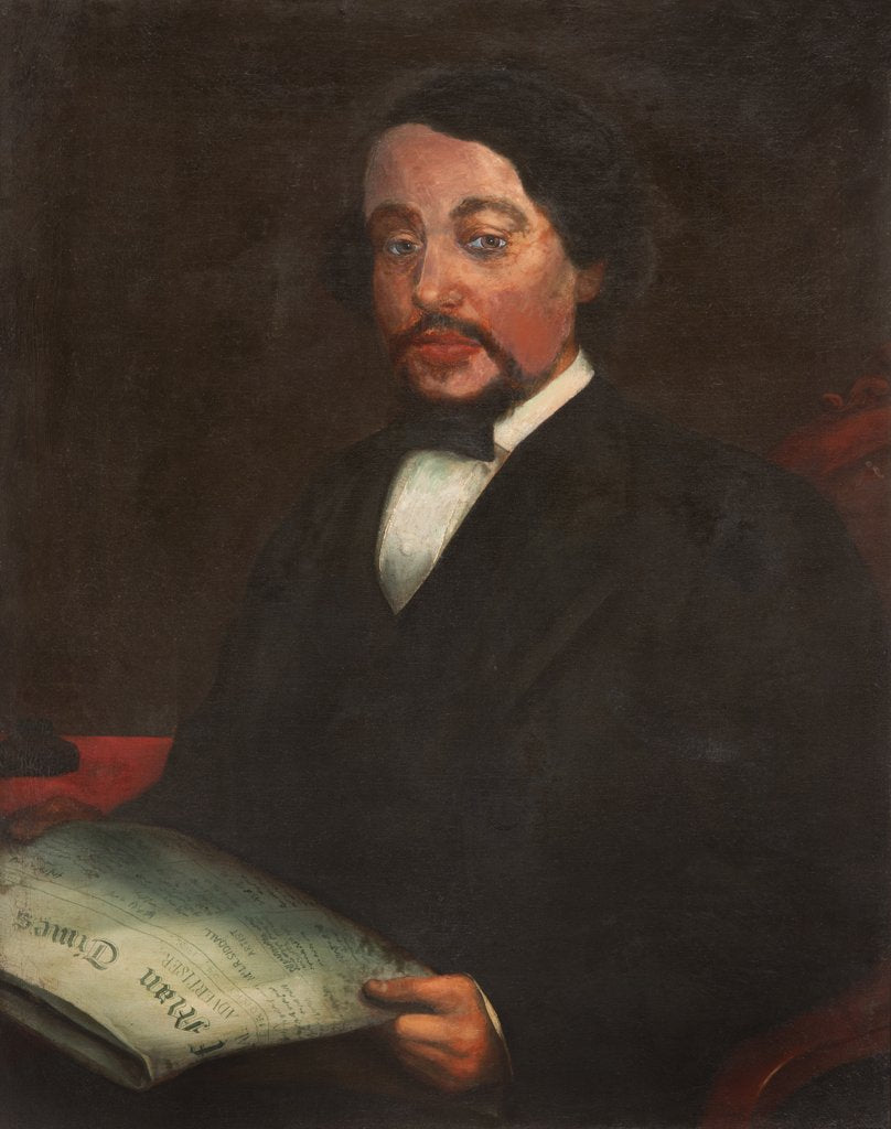 Detail of Portrait of James Brown by John R. Siddall