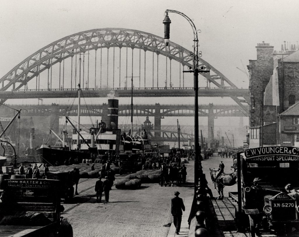 Detail of Tyne Bridge (View of the Bridges) by Unknown
