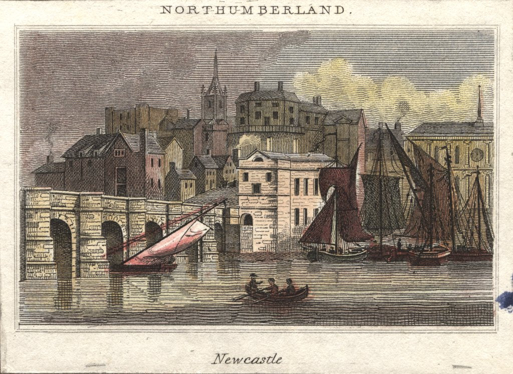 Detail of Boats on the Tyne by Unknown