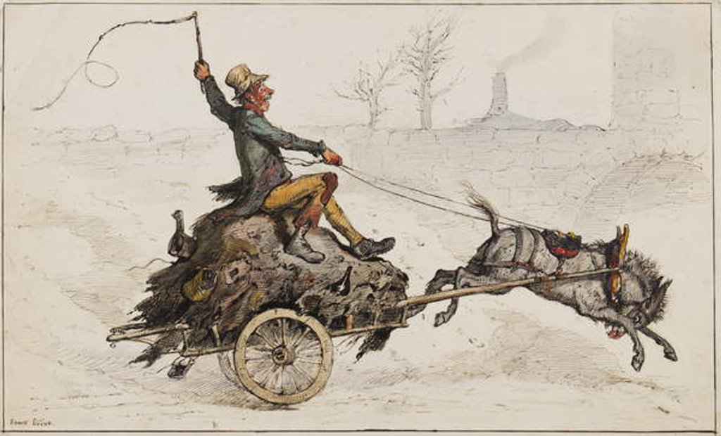 Detail of Off Home by Ernest Henry Griset