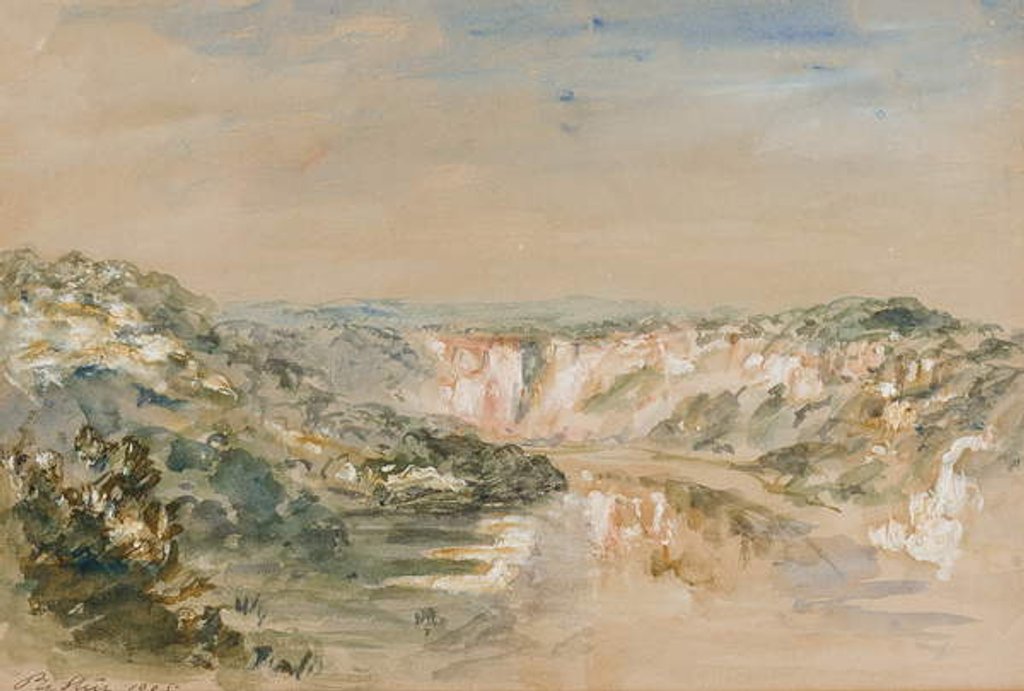 Detail of The Bend in the River, near Chepstow, Monmouthshire, 1905 by Philip Wilson Steer