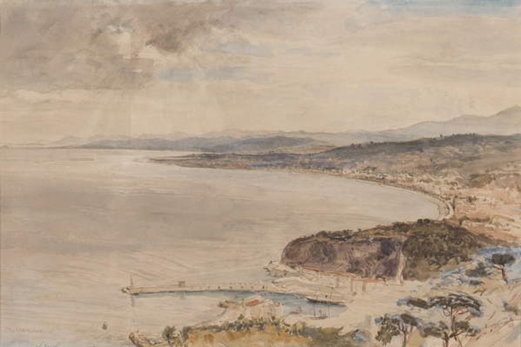 Detail of Nice, looking West by John Fulleylove