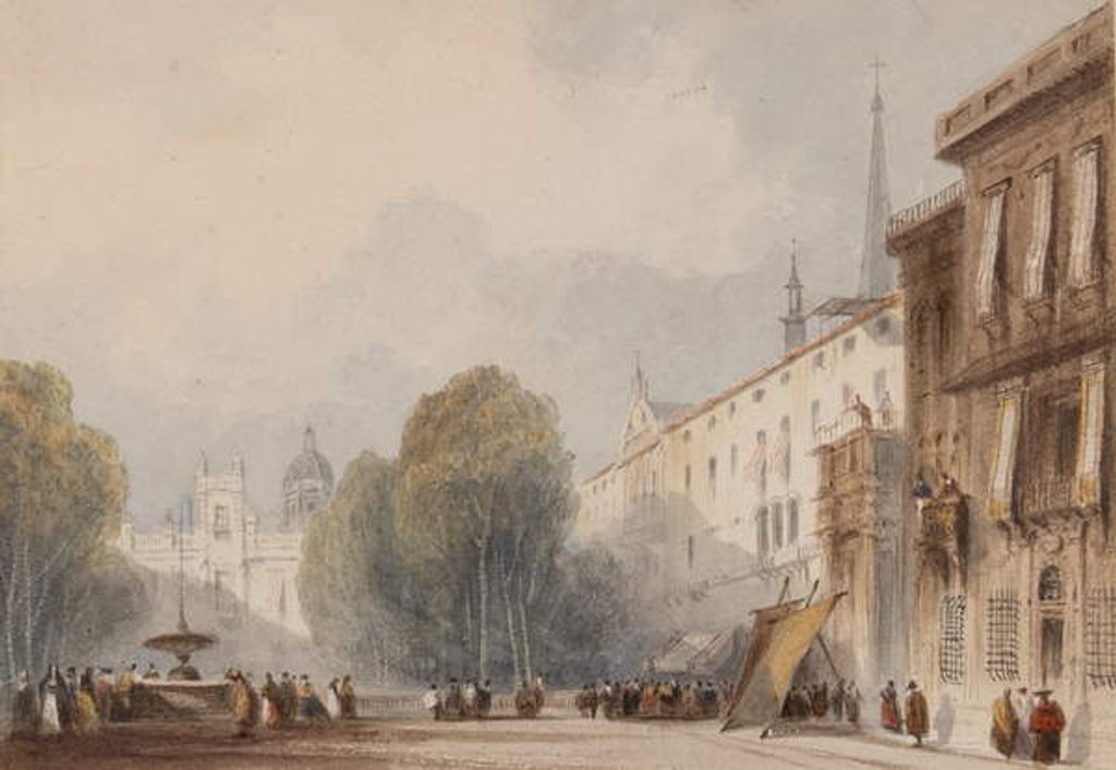 Detail of Spanish Square by John Henderson