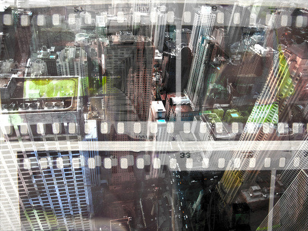 Detail of Abstract Movie, 2014 by David Studwell