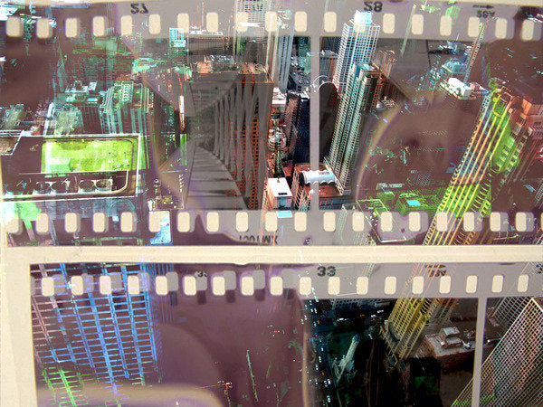 Detail of Abstract Movie 2, 2014 by David Studwell