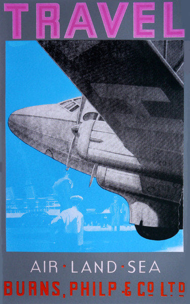 Detail of Travel: Air, Land Sea, 2014 by David Studwell