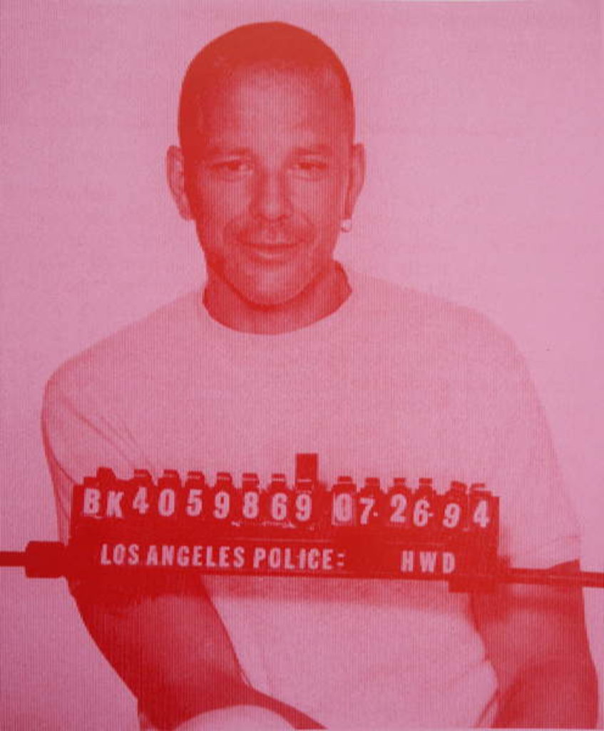 Detail of Mickey Rourke I, 2016 by David Studwell