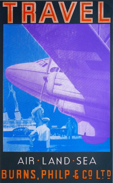 Detail of Travel: Air, Land Sea, 2014 by David Studwell