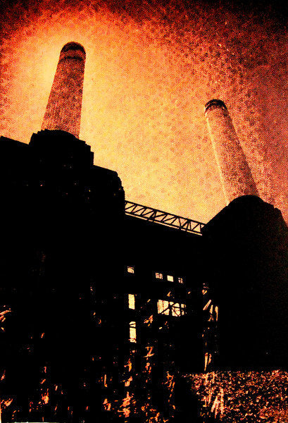 Detail of Battersea power station, 2013 by David Studwell