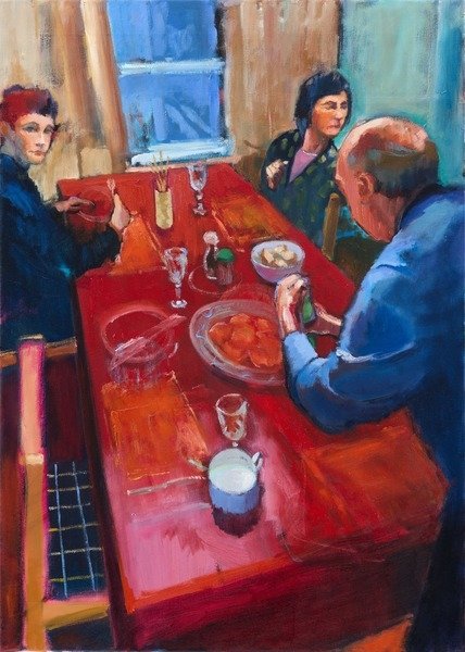 Detail of Supper, 2013 by Marco Cazzulini