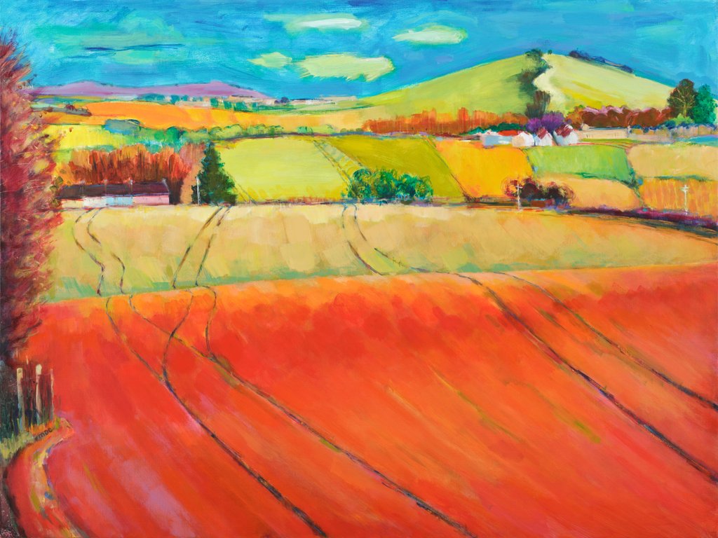 Detail of Roundhill, 2011 by Marco Cazzulini