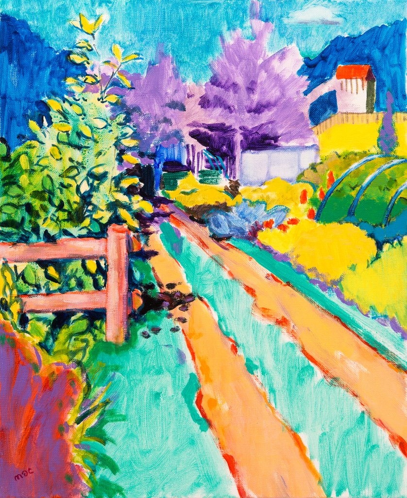 Detail of Towards Victoria Park, 2012 by Marco Cazzulini