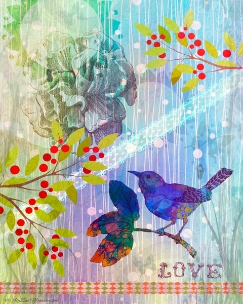 Detail of Lessons My Grandma Taught Me, 2014 by AlyZen Moonshadow