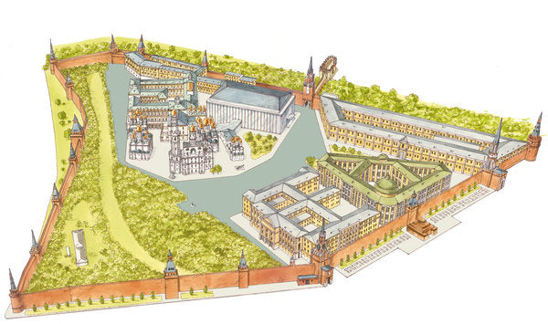 Detail of Moscow Kremlin by Fernando Aznar Cenamor