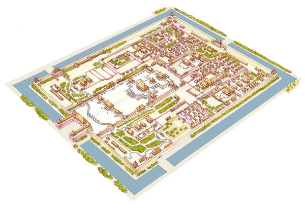 Detail of Forbbiden City, Beijing by Fernando Aznar Cenamor