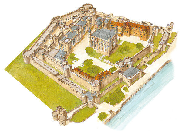 Detail of The Tower of London. London, 2014 by Fernando Aznar Cenamor