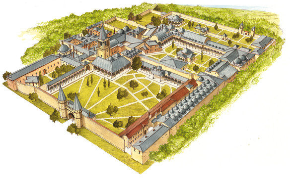 Detail of Topkapi Palace. Istambul, Turquey. Aerial view by Fernando Aznar Cenamor