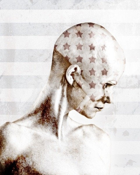 Detail of Swimmer, 2013 by Johan Lilja