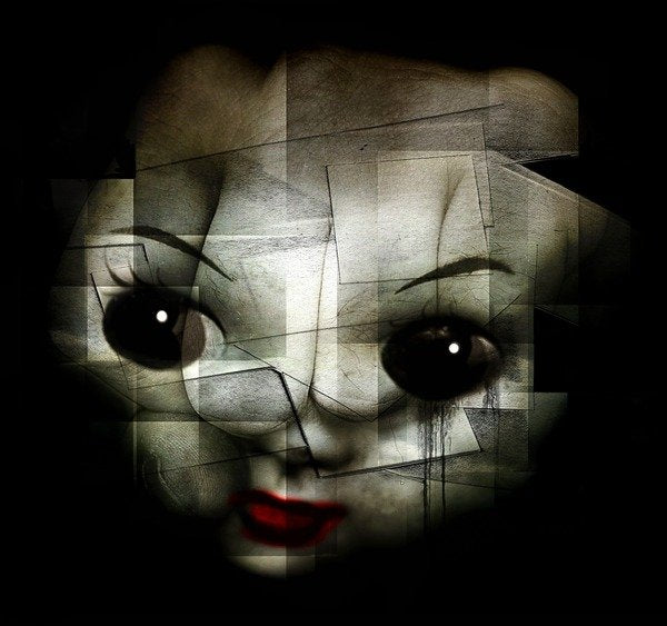 Detail of Kill the clown, 2013 by Johan Lilja