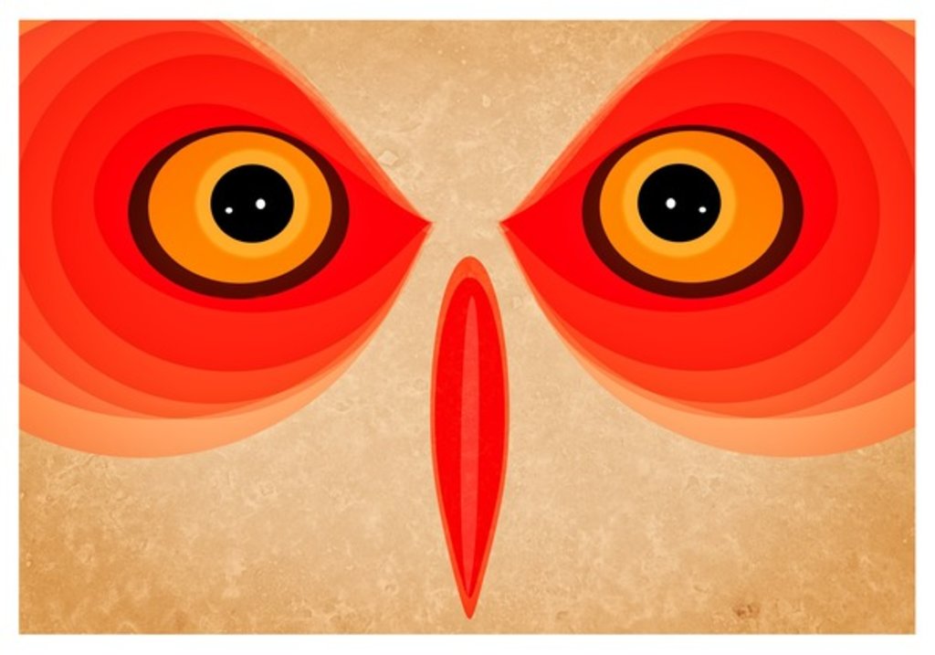 Detail of Owl, 2015 by Johan Lilja