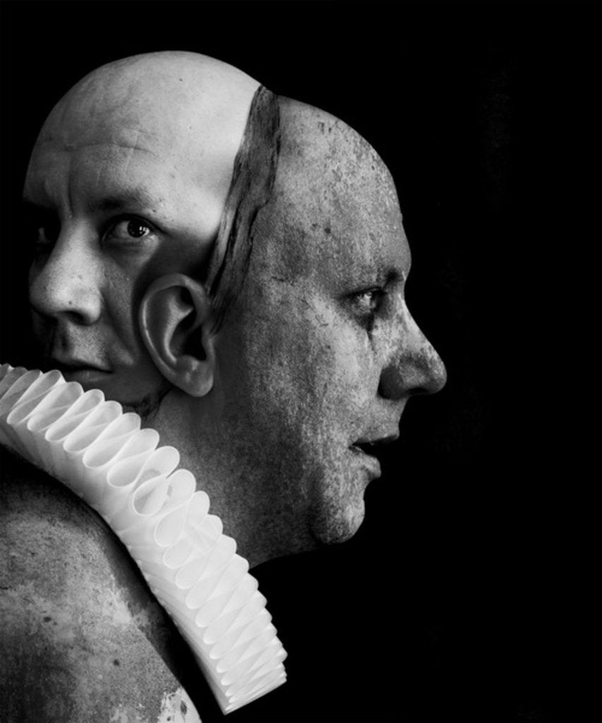 Detail of A clowns death, 2014 by Johan Lilja