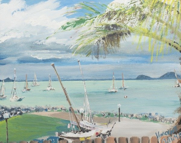 Detail of Airlie Beach, Australia, 1998, by Vincent Alexander Booth
