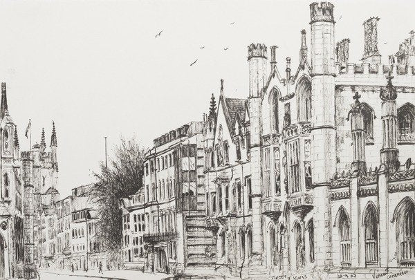 Detail of Kings College, Cambridge, 2007, by Vincent Alexander Booth