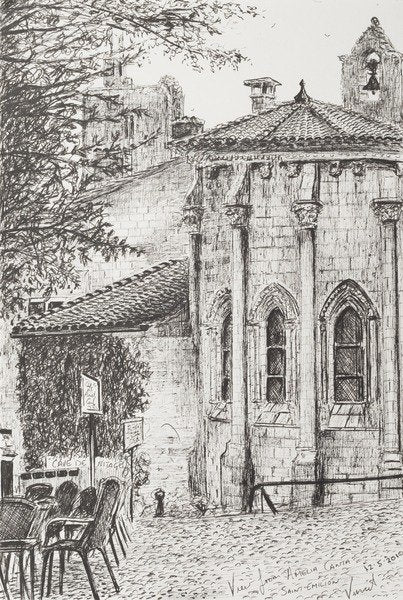 Detail of Saint Emilion France, 2010 by Vincent Alexander Booth