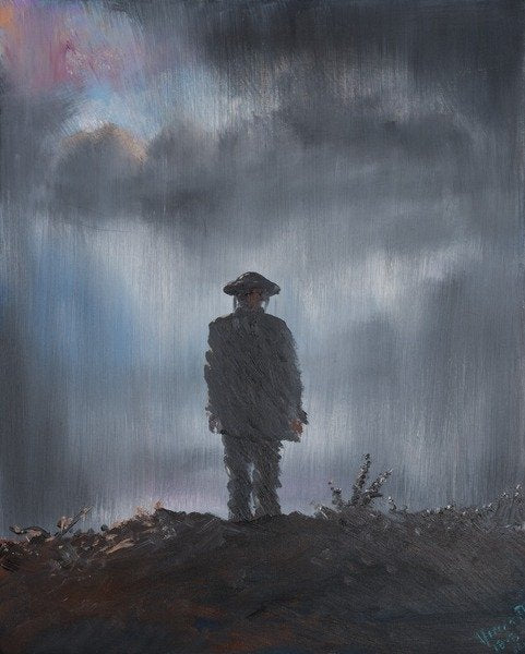 Detail of Unknown Soldier 1918, 2014 by Vincent Alexander Booth