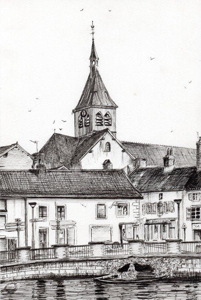 Detail of Laignes France, 2007 by Vincent Alexander Booth