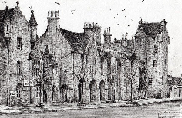 Detail of Dornoch Scotland, 2006 by Vincent Alexander Booth