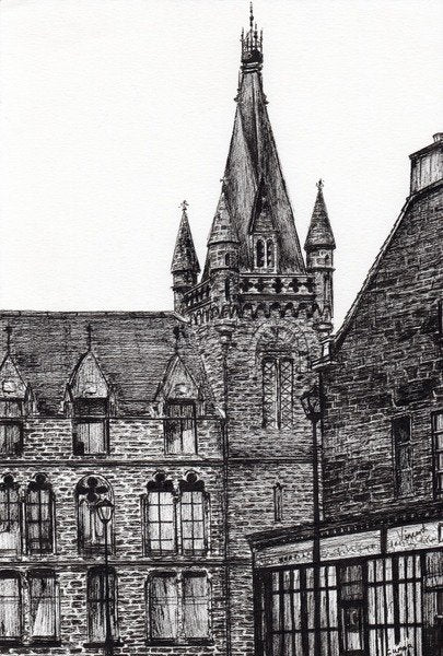 Detail of Cupar, 2007 by Vincent Alexander Booth
