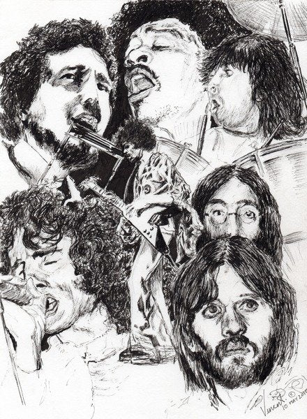 Detail of Festival Icons, 2010 by Vincent Alexander Booth