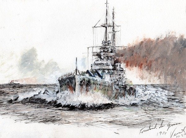 Detail of Friedrich der Grosse 1914, 2008, by Vincent Alexander Booth