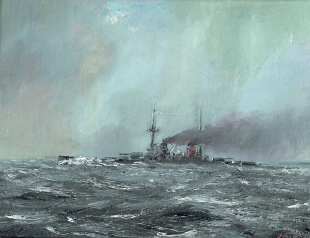 Detail of Derfflinger 1916, 2016 by Vincent Alexander Booth