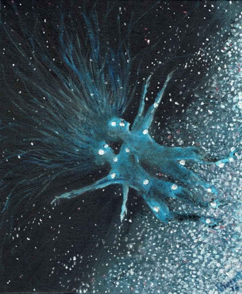 Detail of Star sign Geminii, 2016 by Vincent Alexander Booth