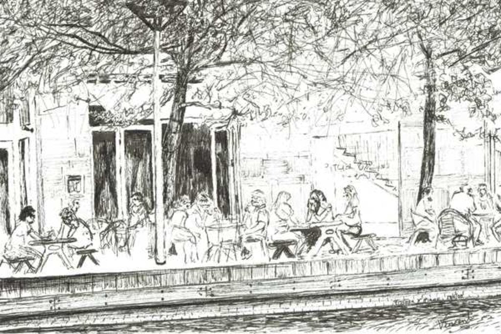 Detail of Pitcher and Piano bar Manchester, 2005 by Vincent Alexander Booth